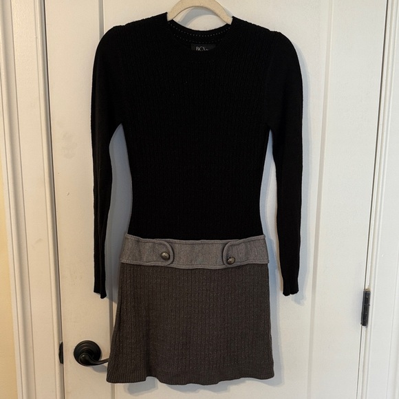 BCX Dresses & Skirts - BCX Black Knit Sweater Dress